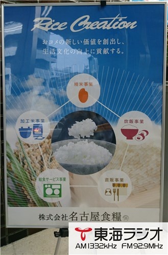 名古屋食糧 飛びこみマイク レポーター 東海ラジオ 1332khz 92 9mhz