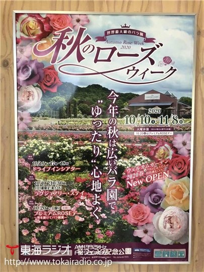 花フェスタ記念公園 飛びこみマイク レポーター 東海ラジオ 1332khz 92 9mhz